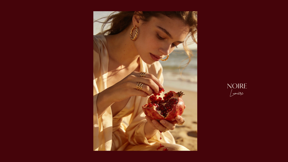 Noire Lumière – Editorial Campaign Visual